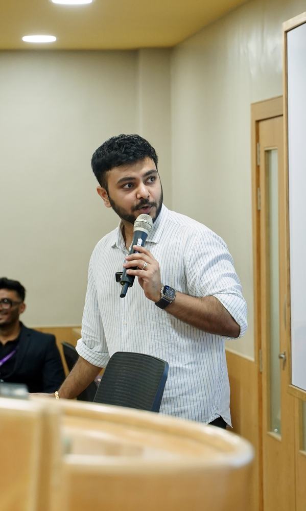 Speaking in a professional setting